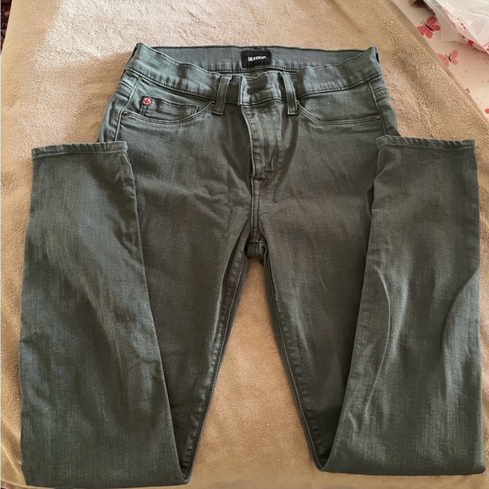Hudson Green Denim Jeans